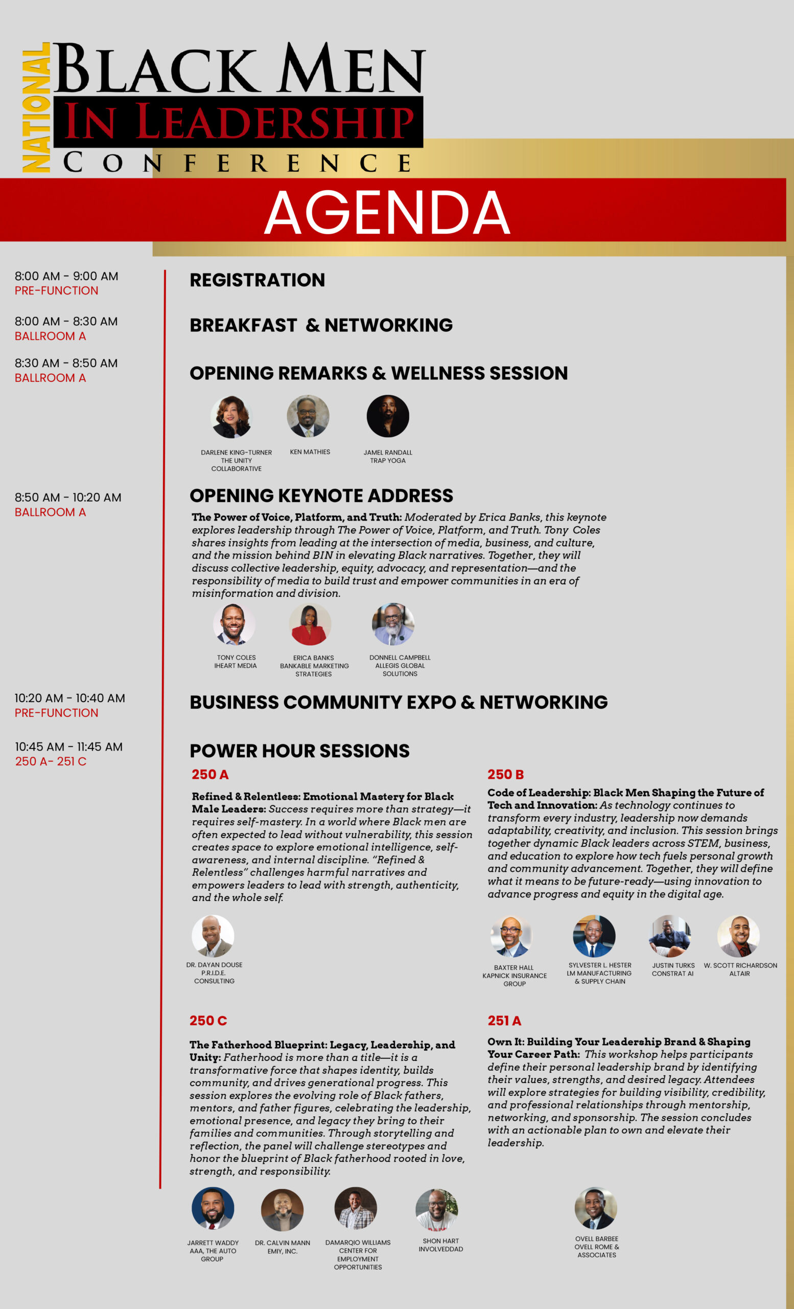 Agenda page 1 – Opening and welcome